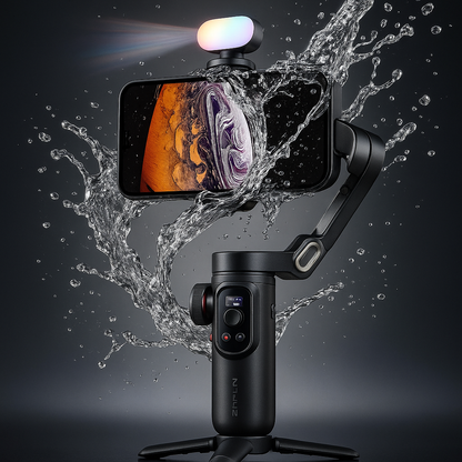 Stabilisateur Smartphone 3 Axes Gimbal Professionnel Compatible Iphone & Android