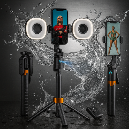 Stabilisateur Smartphone 360° Gimbal Portable avec Suivi Intellligent Automatique