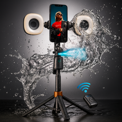 Stabilisateur Smartphone 360° Gimbal Portable avec Suivi Intellligent Automatique